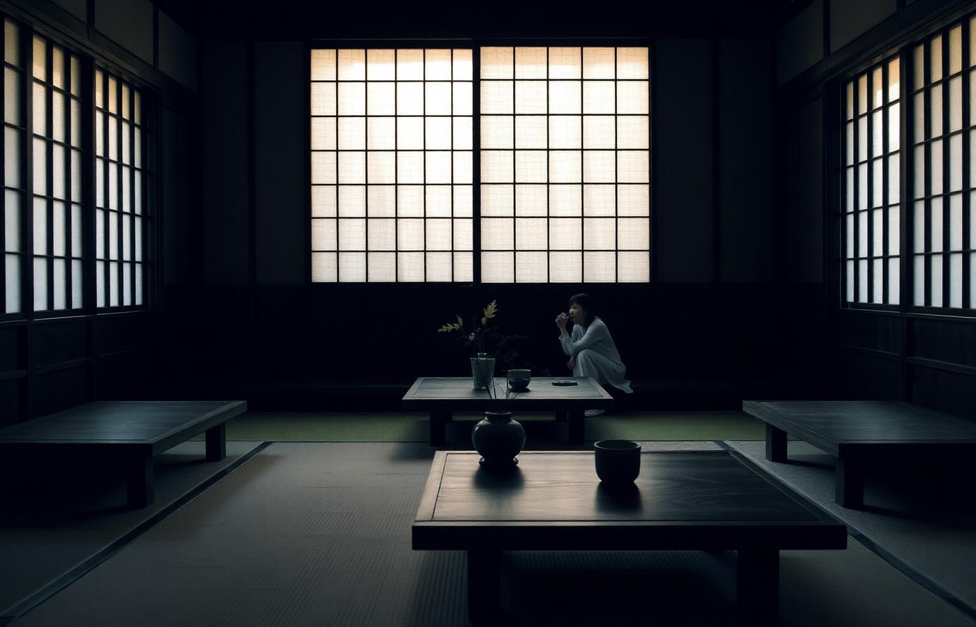 茶館の風景